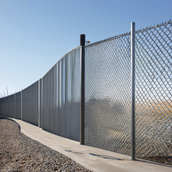 3D Welded Mesh Fence for Industrial Park Perimeter Protection