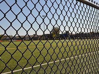Chain link fence