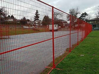 Canada temporary fence