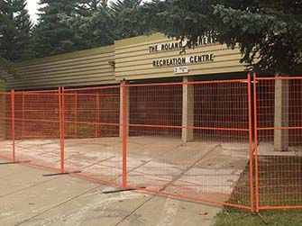 Canada temporary fence
