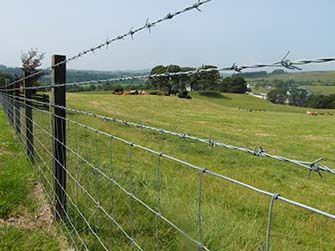 Hinge Knot Farm Fence 
