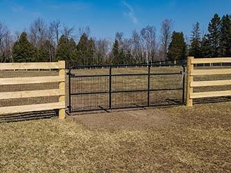 Farm gate
