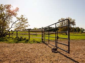 Farm gate